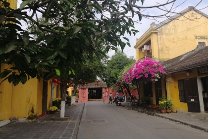 the beauty of Hoi An Ancient Town in the afternoon the beauty of Hoi An Ancient Town in the afternoon